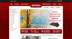 Desktop Screenshot of evodam.com.tr