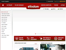 Tablet Screenshot of evodam.com.tr